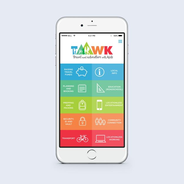 TAAWK App Design